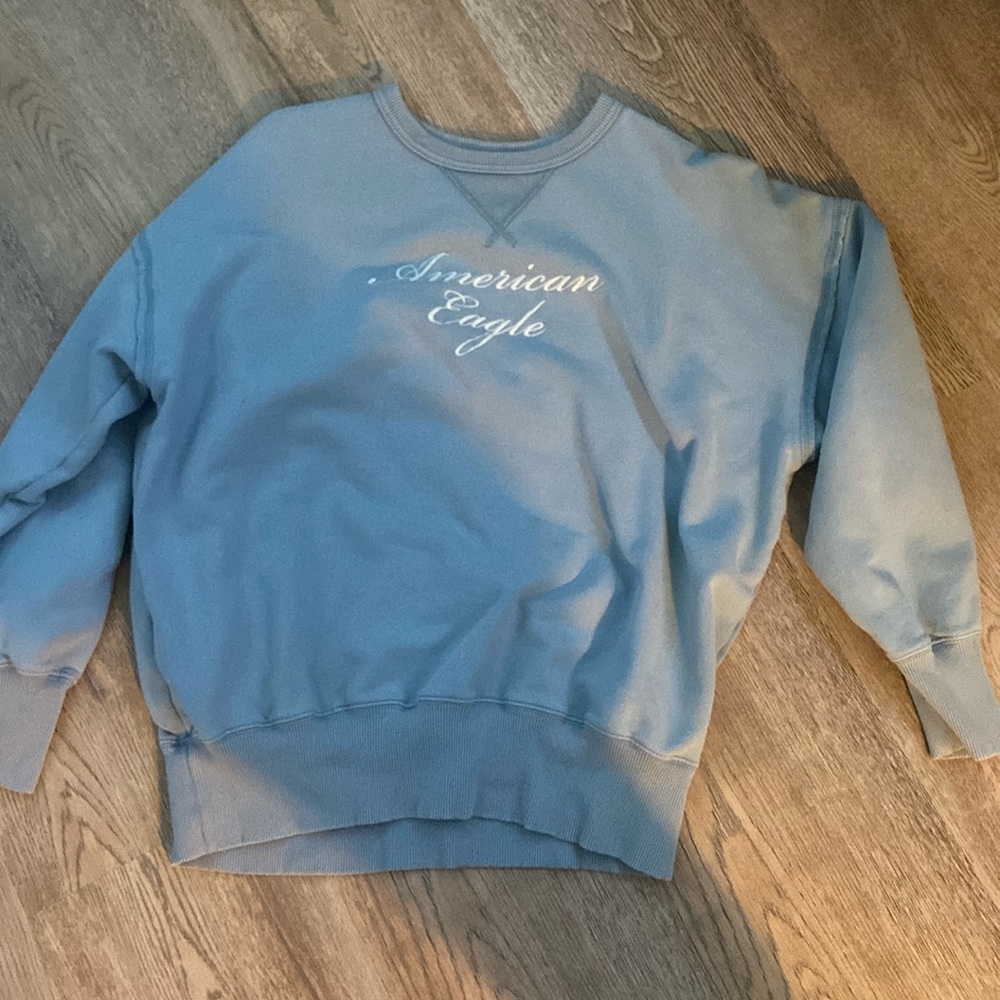 Blue crewneck